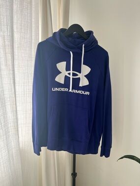 Under Armour womens purple Logo Pullover Hoodie